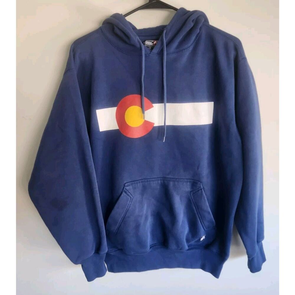Colorado Outfitter Trading Co Hoodie Hooded Sweatshirt Adult Small *stain 0705